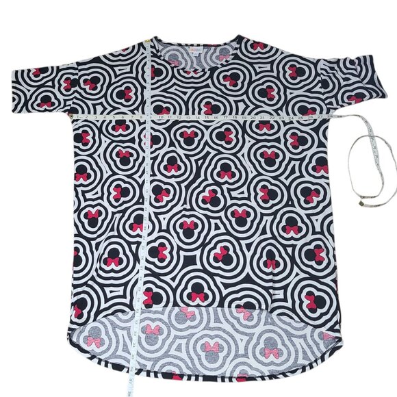 LuLaRoe Minnie Mouse Irma XL Top - Picture 5 of 10